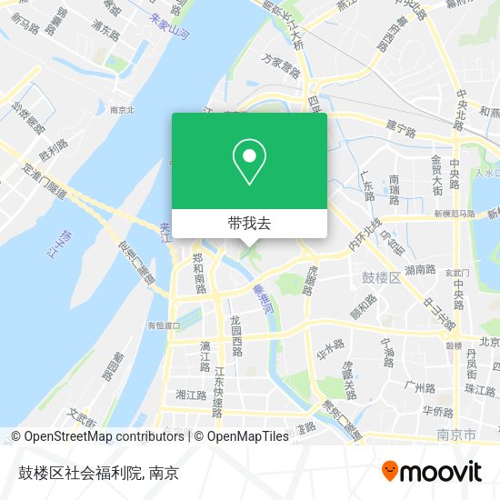 鼓楼区社会福利院地图