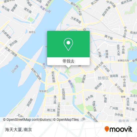 海天大厦地图