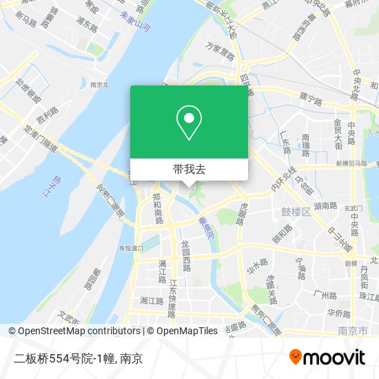 二板桥554号院-1幢地图