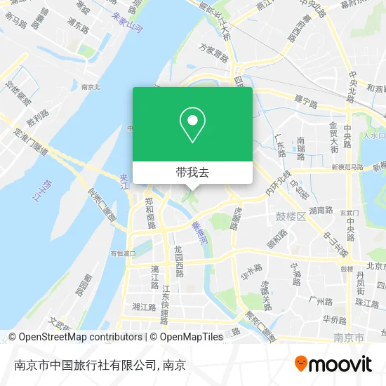 南京市中国旅行社有限公司地图
