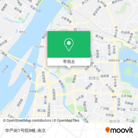 华严岗1号院8幢地图