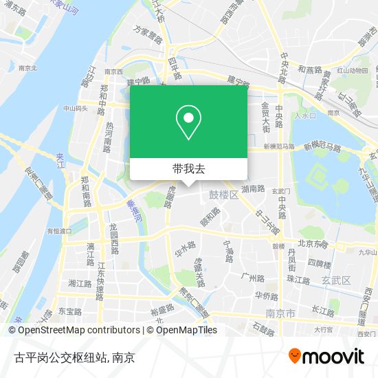 古平岗公交枢纽站地图