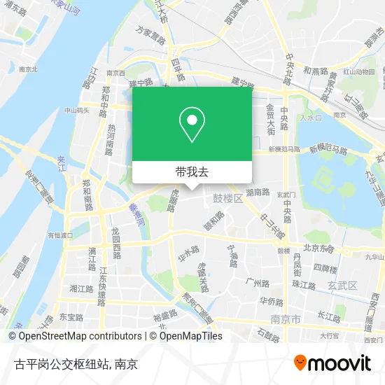 古平岗公交枢纽站地图
