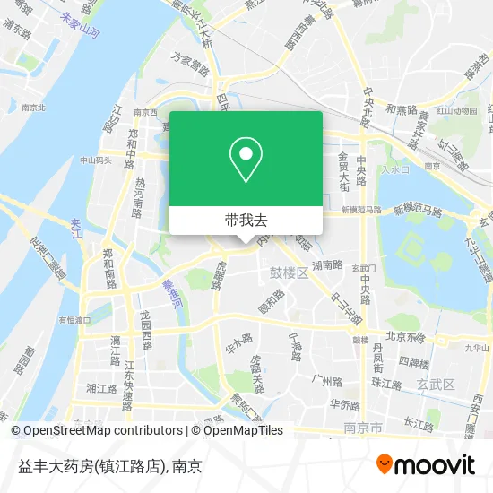 益丰大药房(镇江路店)地图