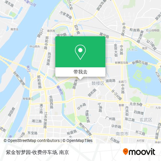 紫金智梦园-收费停车场地图