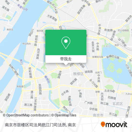 南京市鼓楼区司法局挹江门司法所地图