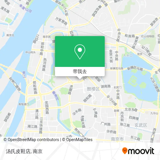 汤氏皮鞋店地图