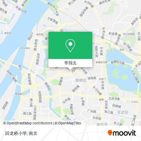 回龙桥小学地图