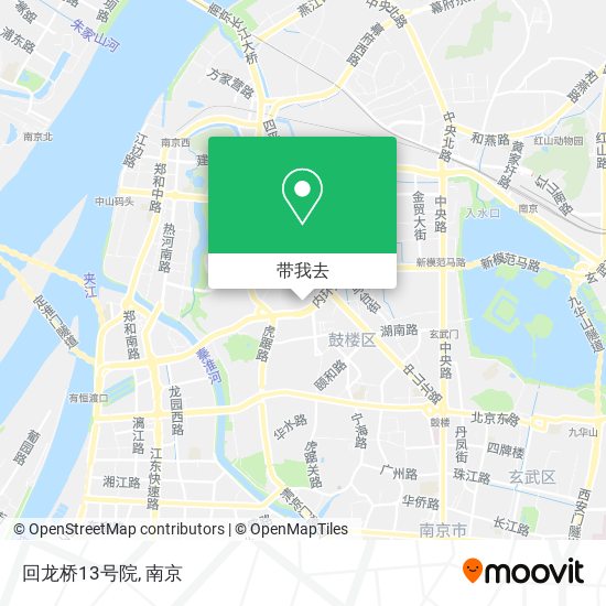 回龙桥13号院地图