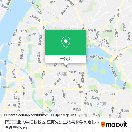 南京工业大学虹桥校区-江苏先进生物与化学制造协同创新中心地图