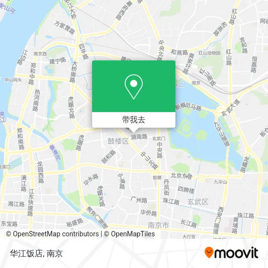 华江饭店地图