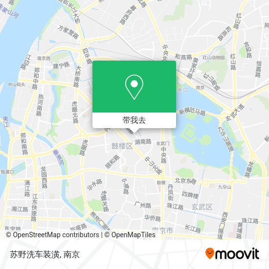 苏野洗车装潢地图