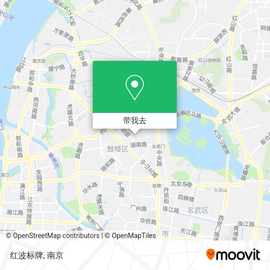 红波标牌地图