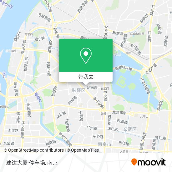 建达大厦-停车场地图