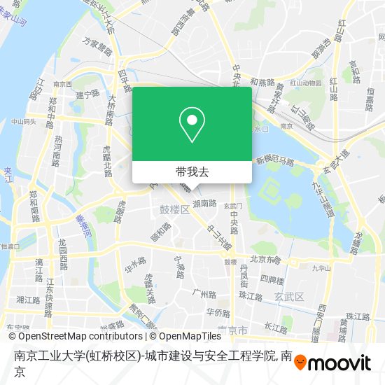 南京工业大学(虹桥校区)-城市建设与安全工程学院地图
