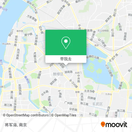 将军庙地图