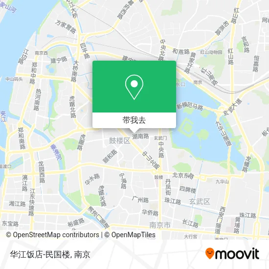 华江饭店-民国楼地图