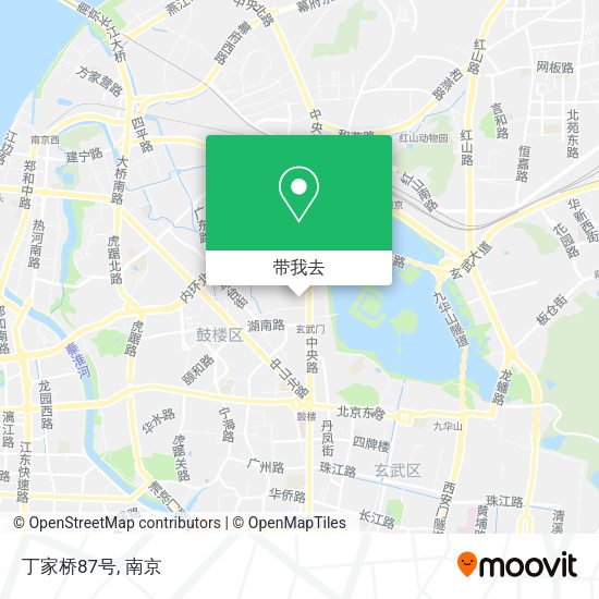 丁家桥87号地图