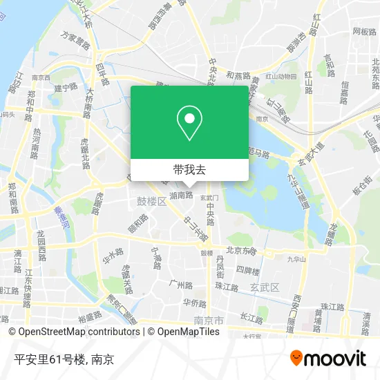 平安里61号楼地图
