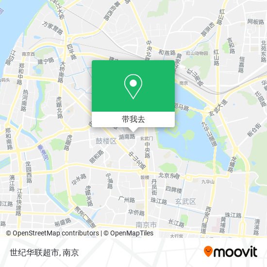 世纪华联超市地图