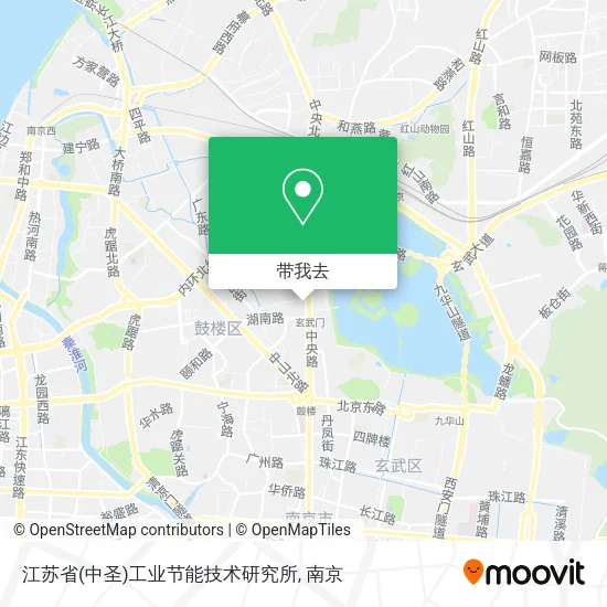 江苏省(中圣)工业节能技术研究所地图