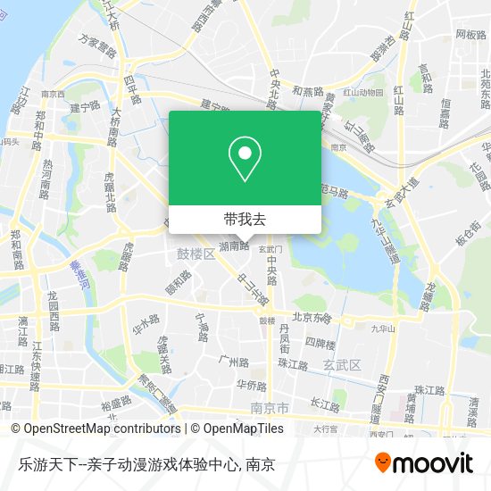 乐游天下--亲子动漫游戏体验中心地图