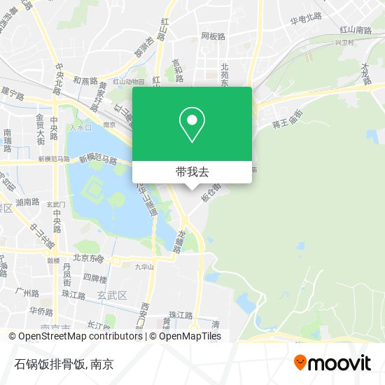 石锅饭排骨饭地图