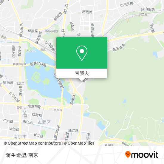 蒋生造型地图