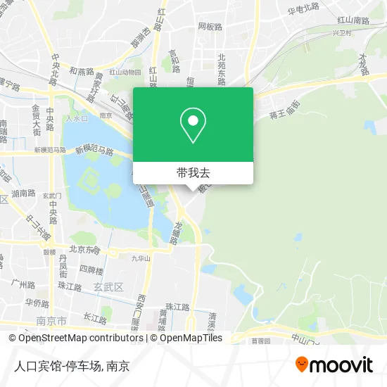 人口宾馆-停车场地图