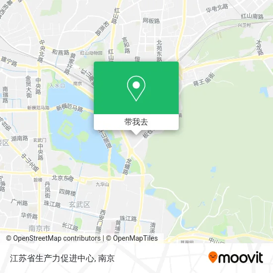 江苏省生产力促进中心地图