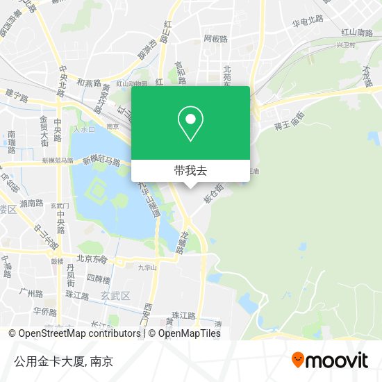 公用金卡大厦地图