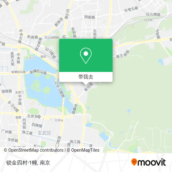 锁金四村-1幢地图
