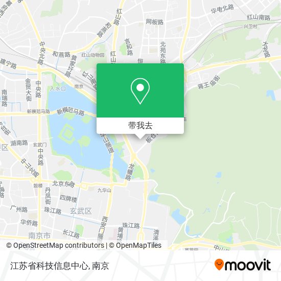 江苏省科技信息中心地图