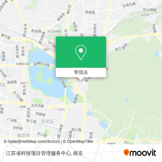 江苏省科技项目管理服务中心地图