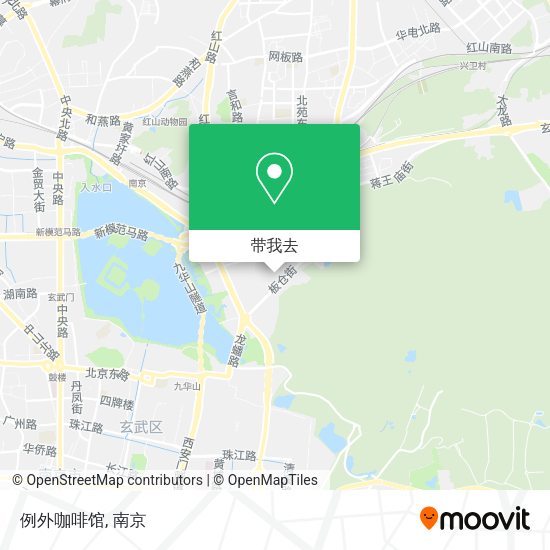 例外咖啡馆地图