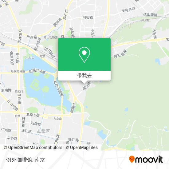 例外咖啡馆地图