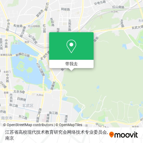江苏省高校现代技术教育研究会网络技术专业委员会地图