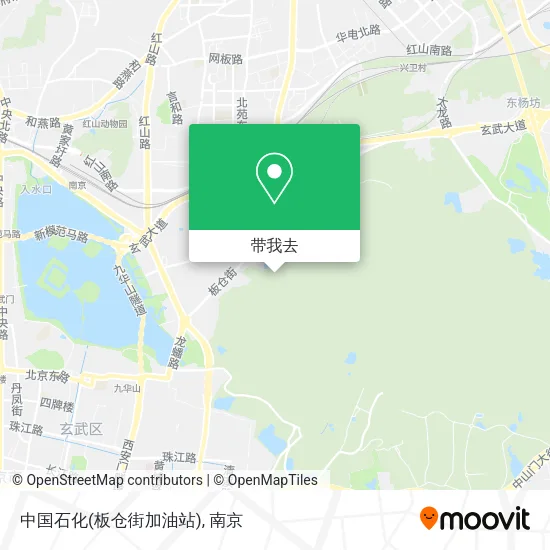 中国石化(板仓街加油站)地图