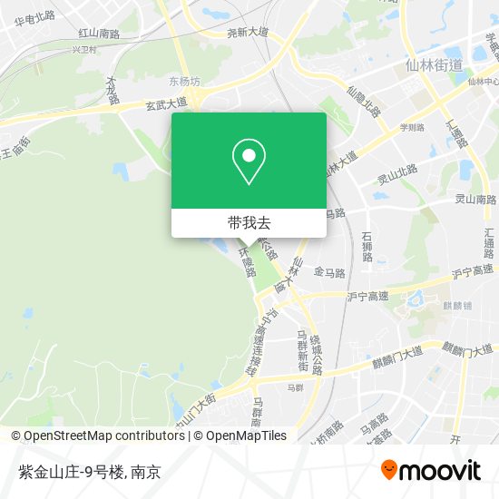 紫金山庄-9号楼地图