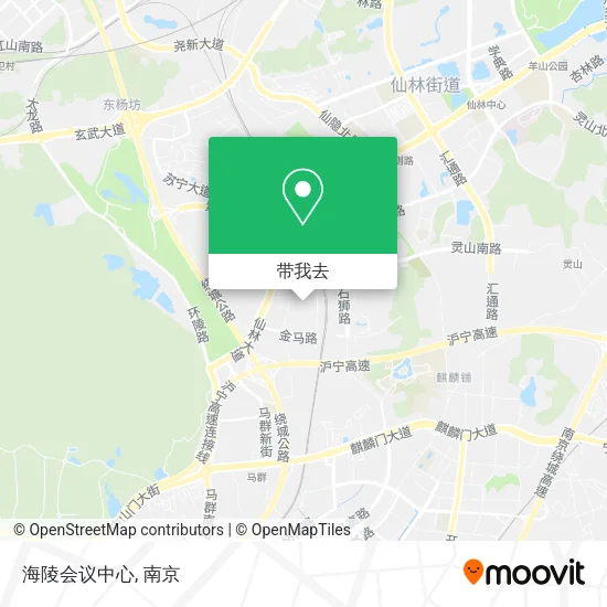 海陵会议中心地图