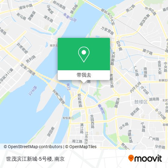 世茂滨江新城-5号楼地图