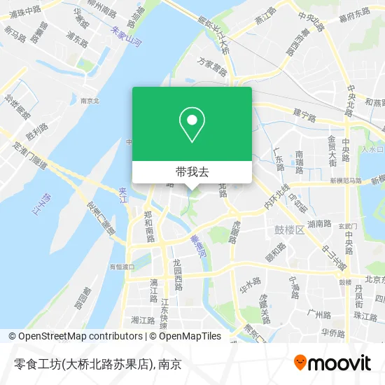 零食工坊(大桥北路苏果店)地图