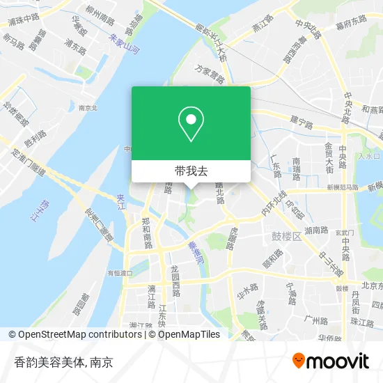 香韵美容美体地图