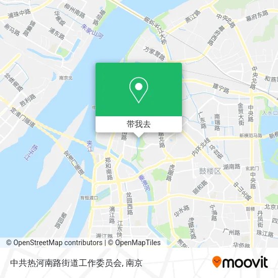 中共热河南路街道工作委员会地图