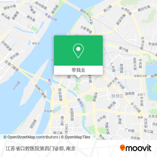 江苏省口腔医院第四门诊部地图