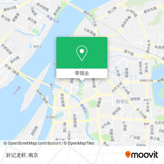 於记龙虾地图