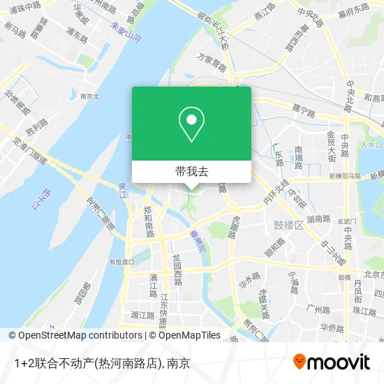 1+2联合不动产(热河南路店)地图