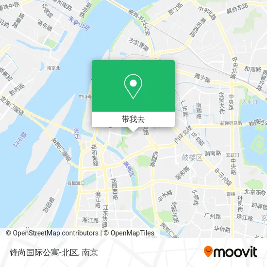 锋尚国际公寓-北区地图