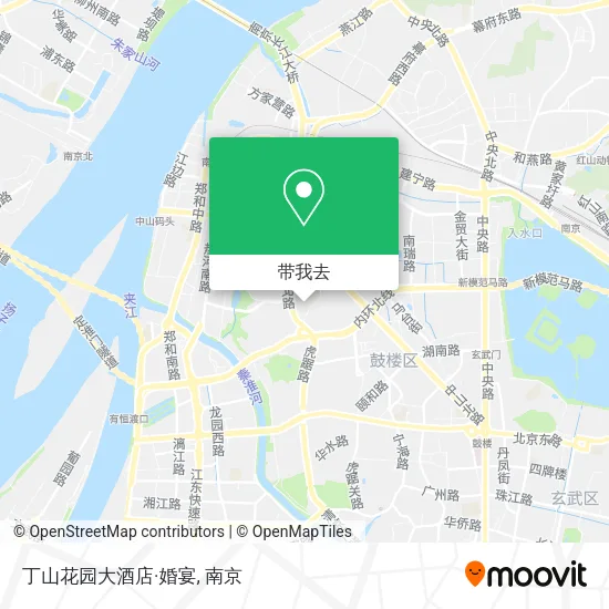 丁山花园大酒店·婚宴地图