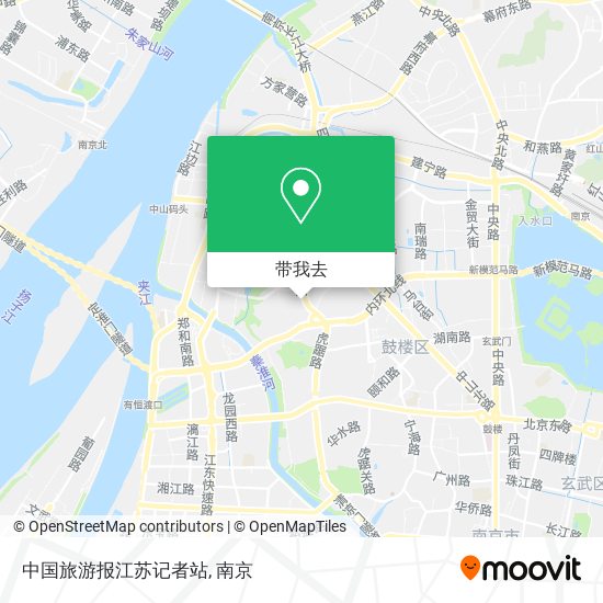 中国旅游报江苏记者站地图